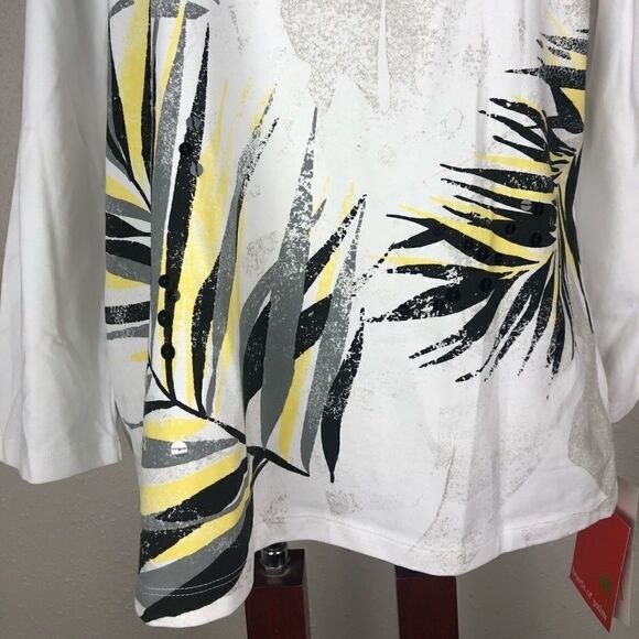 NWT Hearts of Palm Top Size Medium - Picture 3 of 8